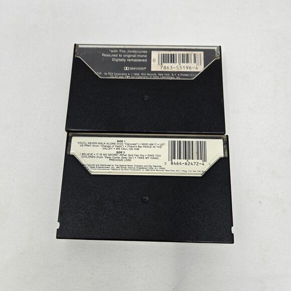 Elvis Presley 6 Cassette Tape Lot Elvis Golden Records Gospel Treasury Top Ten - Picture 3 of 8